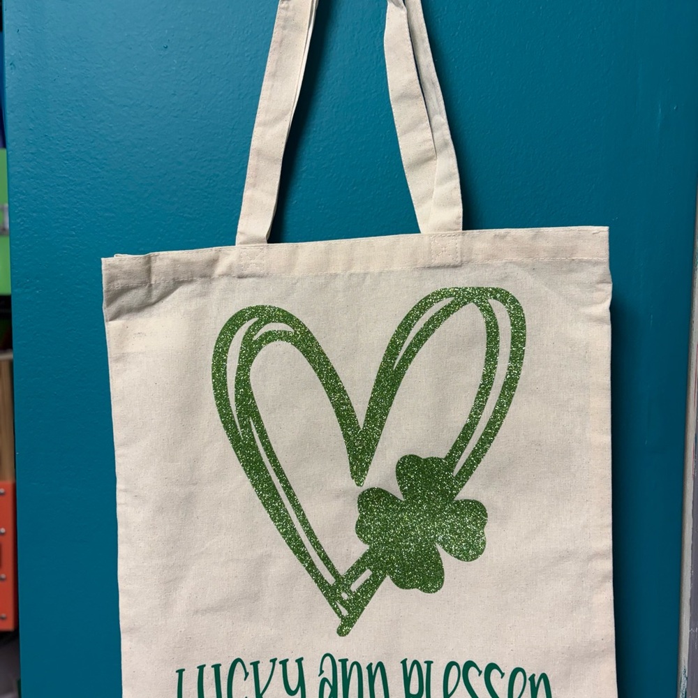 Lucky and blessed Tote Bag